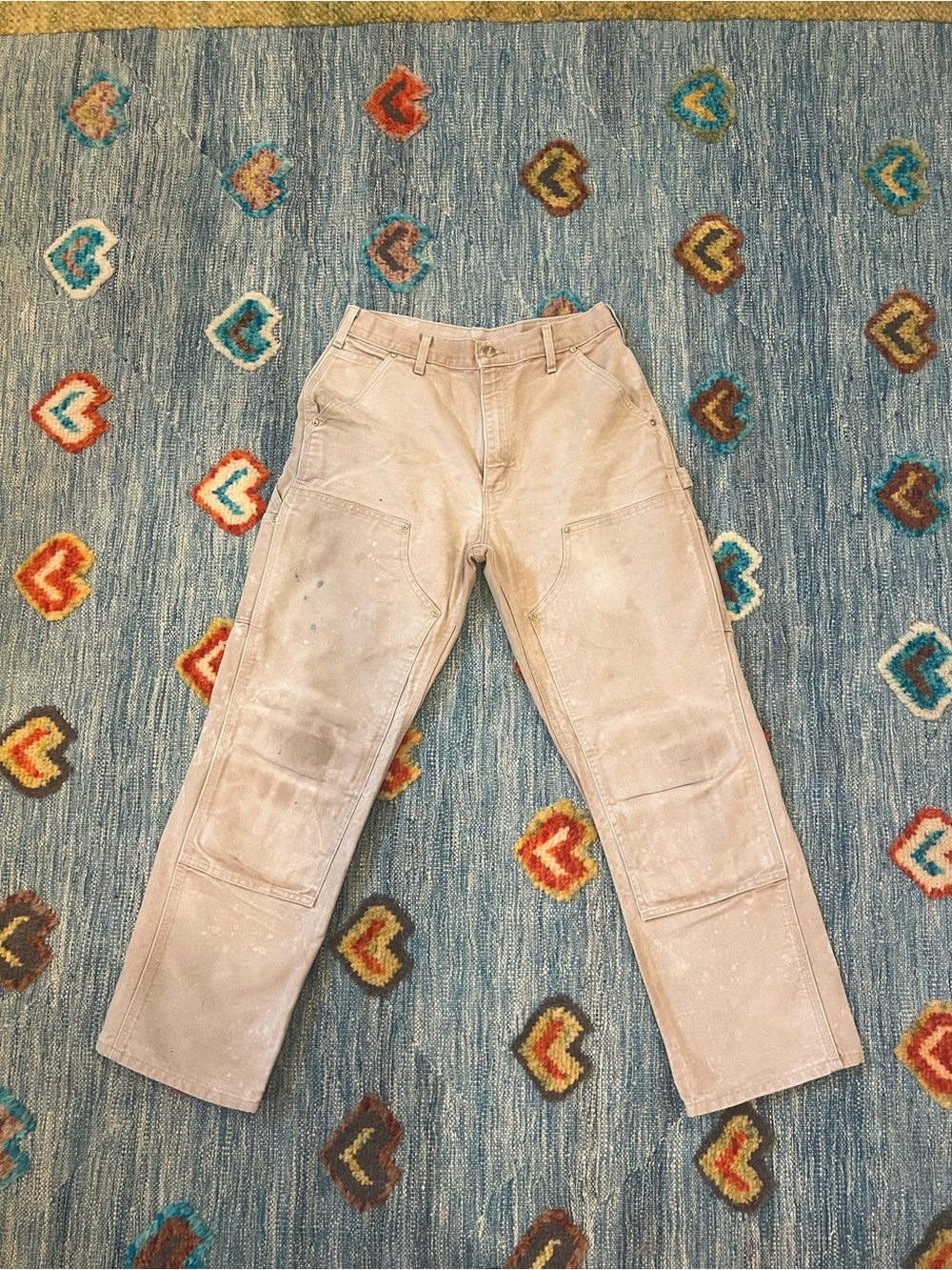 Carhartt Beige/Tan Cargo Painter Pants